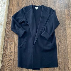 Juliette collarless sweater blazer from jcrew